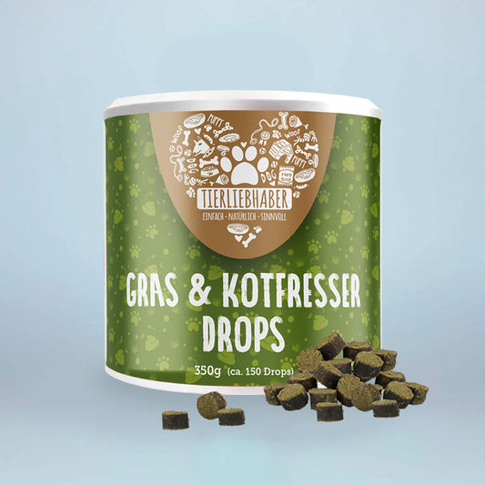Tierliebhaber Gras- & Kotfresser Drops, 350 g