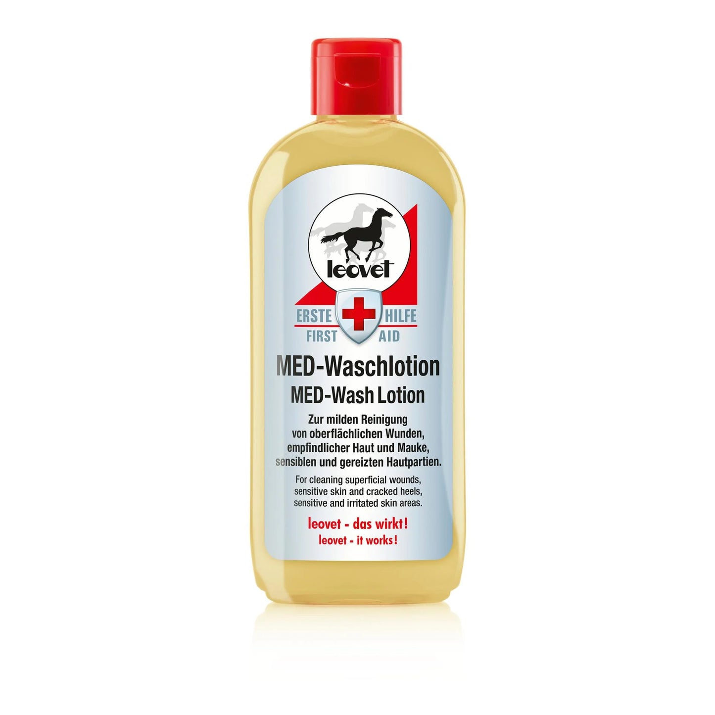 Leovet first aid MED washing lotion, 250