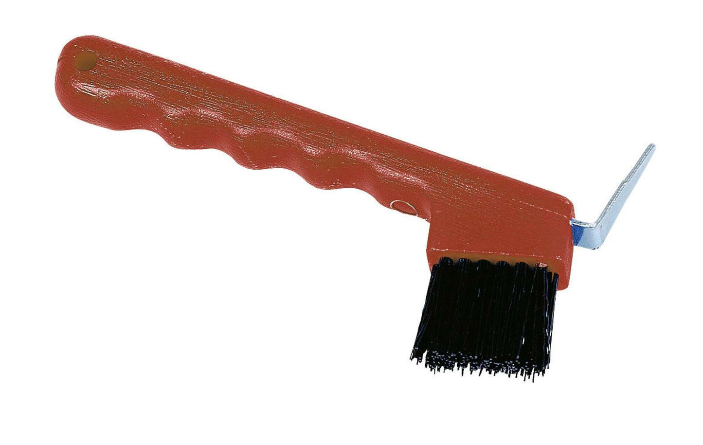 Hoof pick with brush