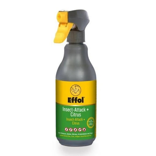 Effol Fliegenspray Insect-Attack + Citrus, Bremsenspray, Insektenschutzspray 500 ml