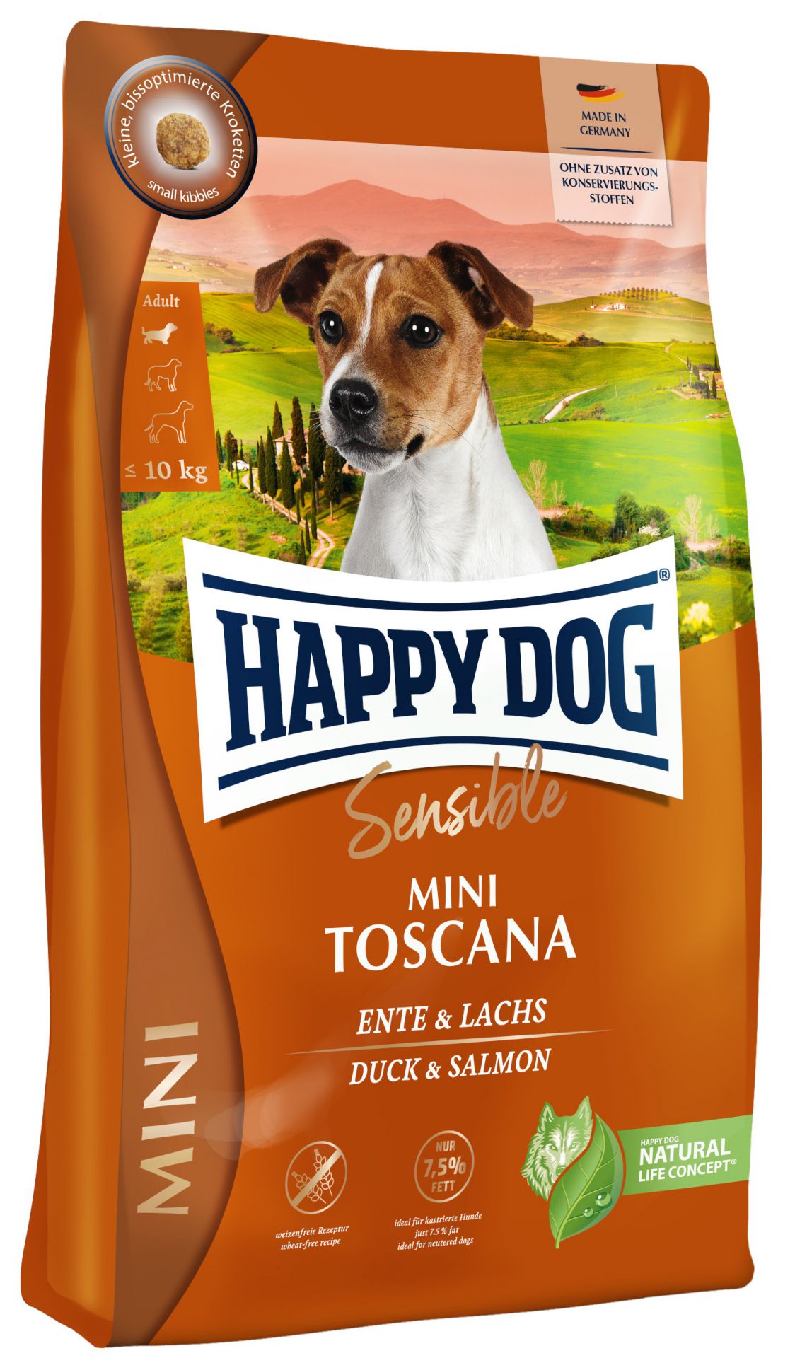 Happy Dog Mini Toscana, 800 gr