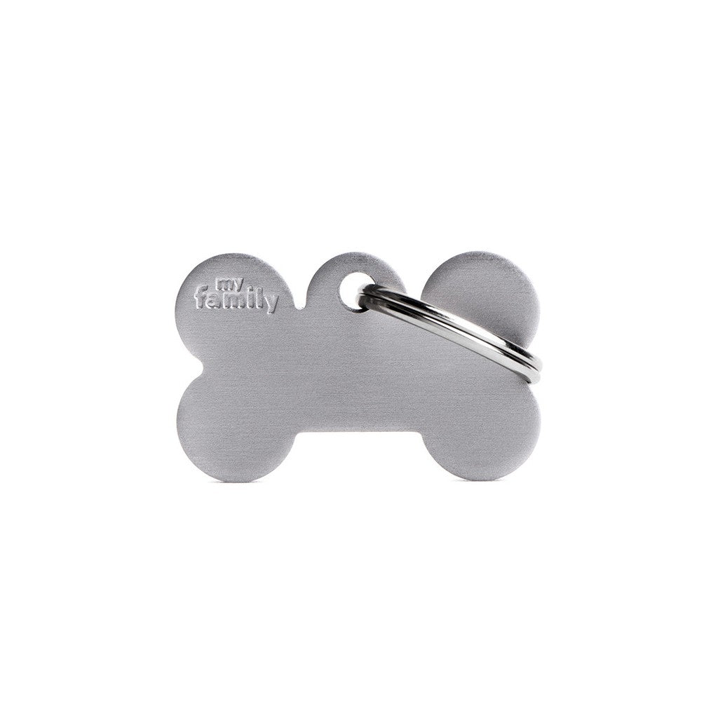 MyFamily ''Bone Aluminum'' ID Tag 