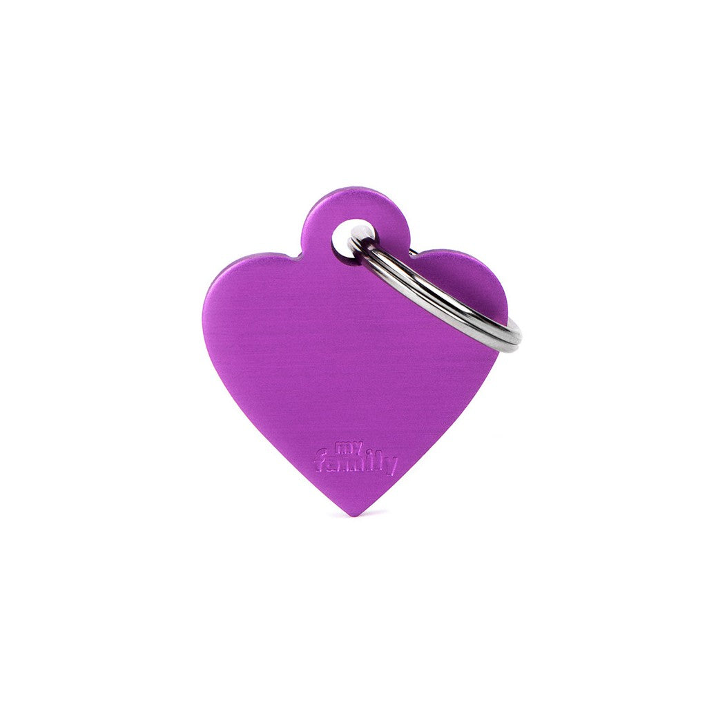 MyFamily "Big Heart Aluminum" ID Tag 