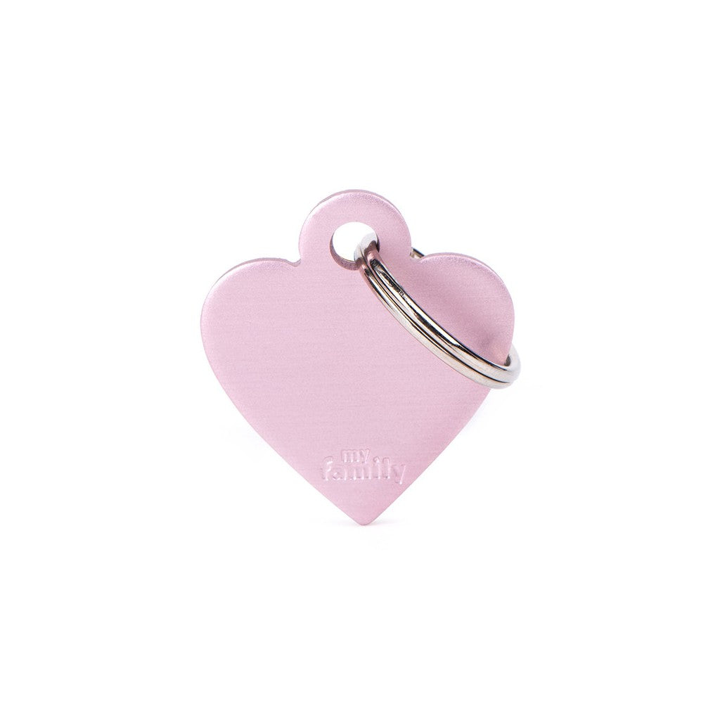 MyFamily "Big Heart Aluminum" ID Tag 