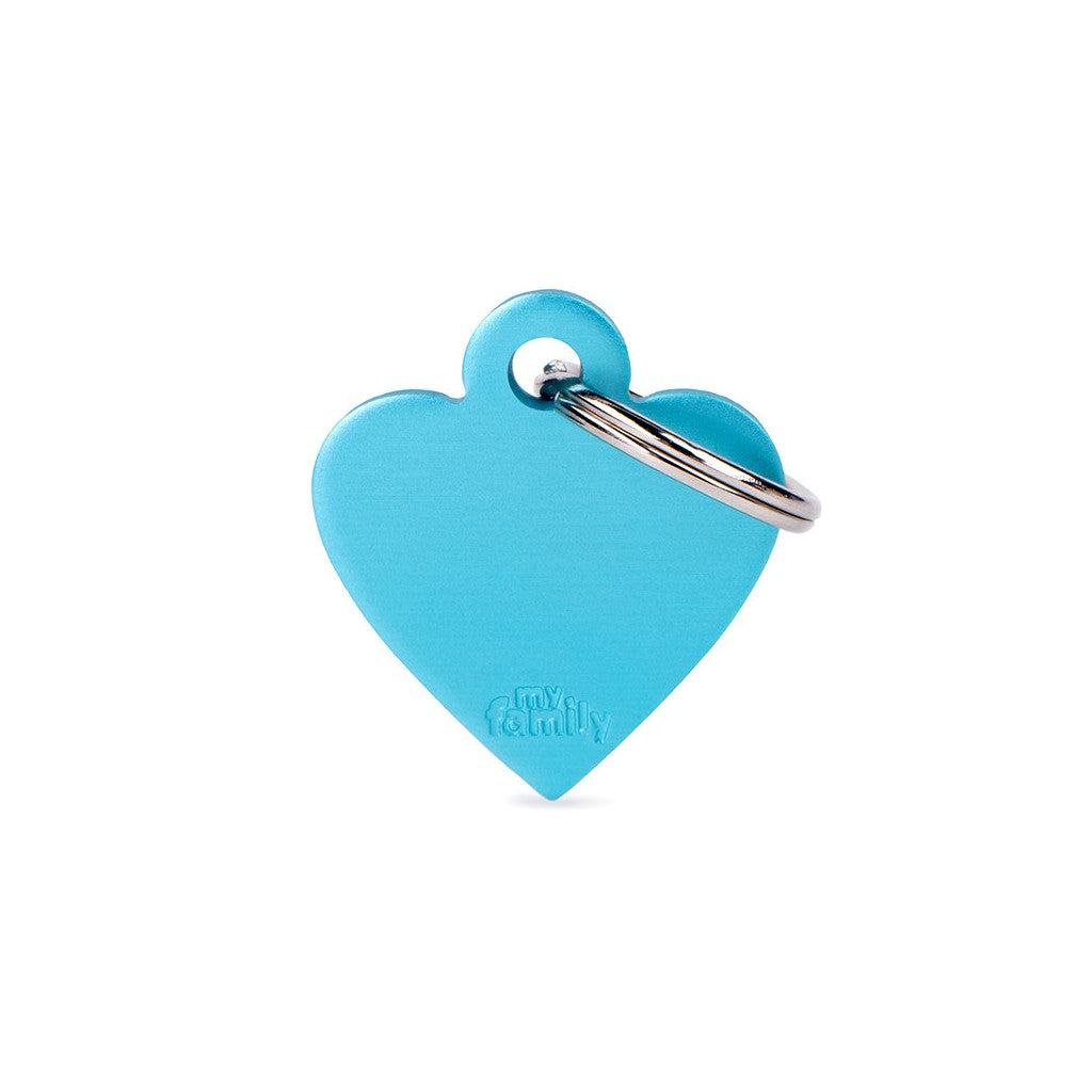 MyFamily "Big Heart Aluminum" ID Tag